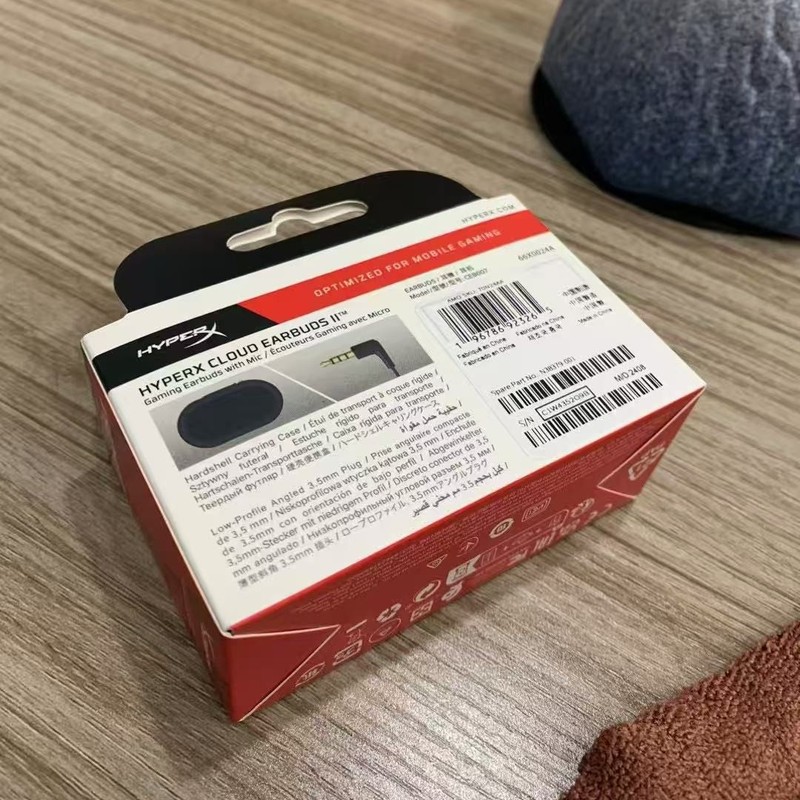 Hyperx Cloud Earbuds II云雀二代游戏有线耳机电竞跨境外贸爆款|undefined