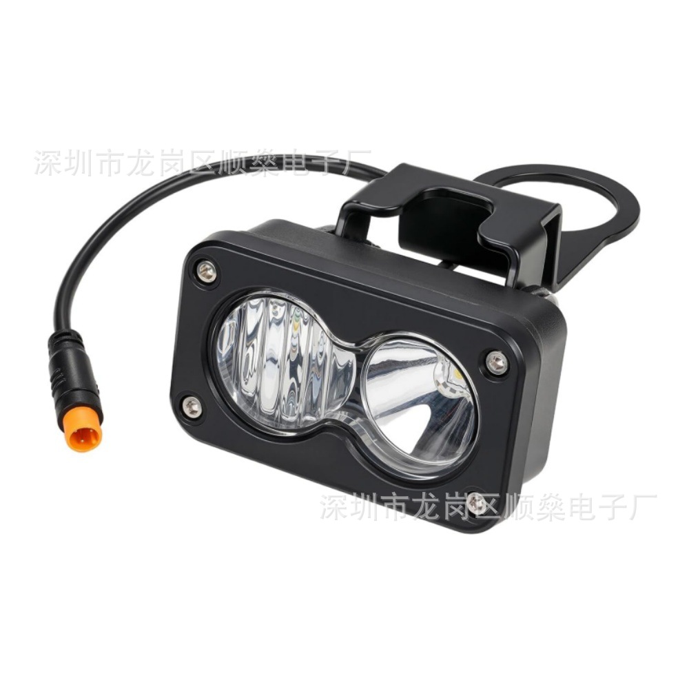 Cross-border in-stock 3inch LED spotlight for mountain electric bikes, suitable for RidstarQ20 off-road vehicle work light