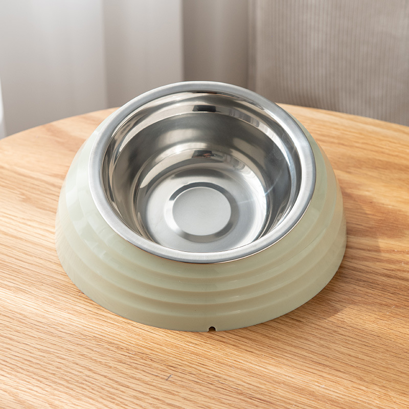 Nuevo cuenco de gato con forma de caracol, cuenco de comida lenta, bebida de agua para mascotas, comida para gatos, doble cuenco anti-derramamiento, agua y alimentos.