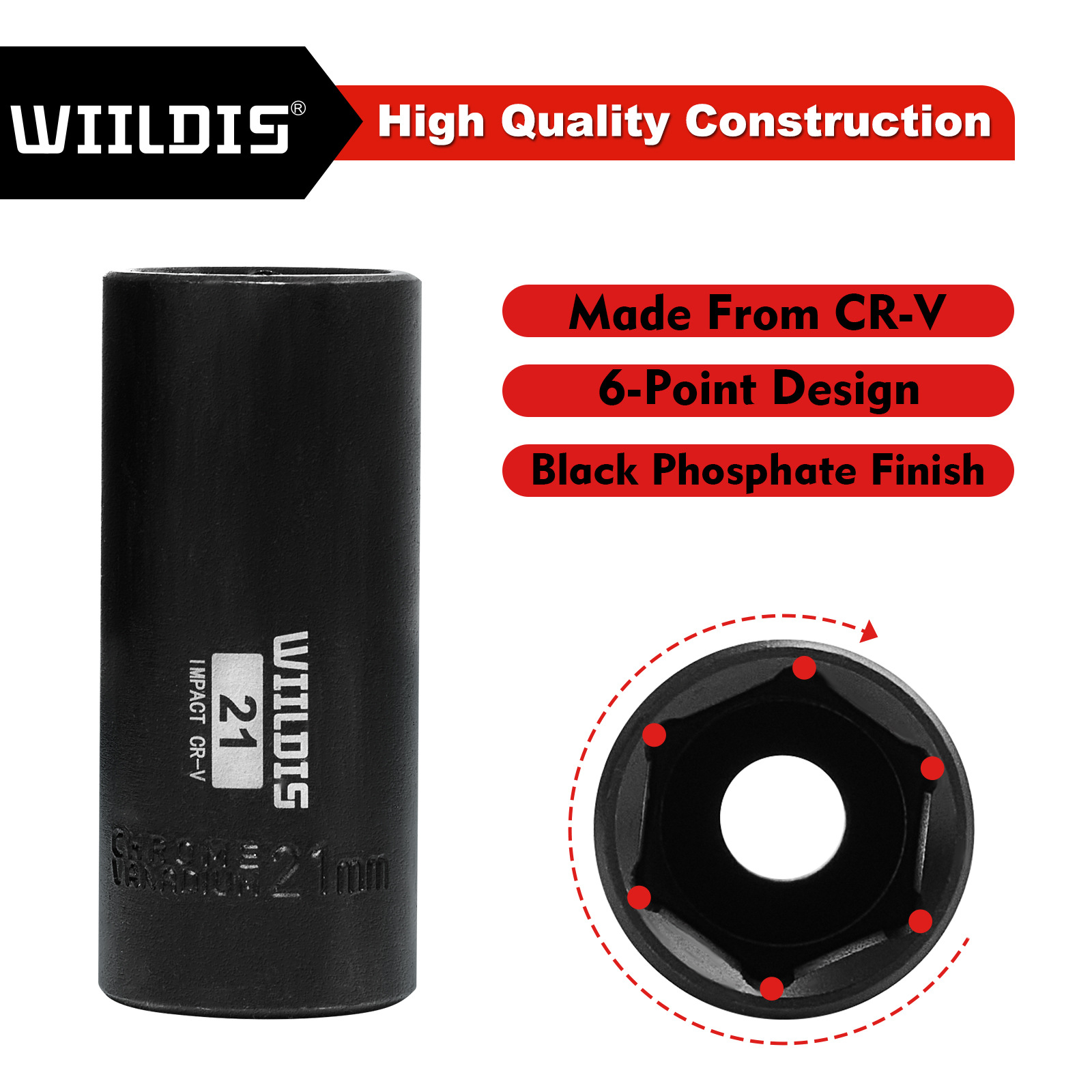 VIDI 14 피스 세트 3/8 드라이브 메트릭 긴 소매 세트 자동차 수리 세트 작업장 수리 세트