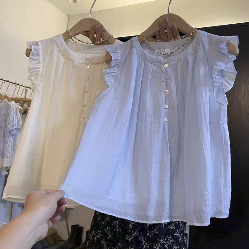 Design cute summer shirt sleevless