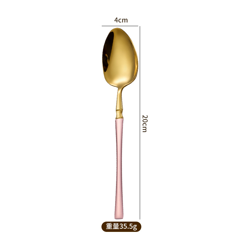 Cuchara de oro rosa_2