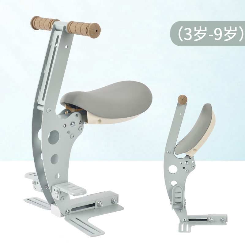 Suitable for Emma — Aima Motorcycle child seat - a80-laser-cutting-light-green-footrest