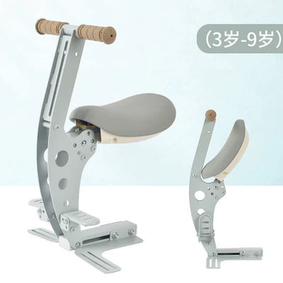 Foldableable Electric Car Baby — Motorcycle child seat - a80-laser-cutting-light-green-foot-pedal
