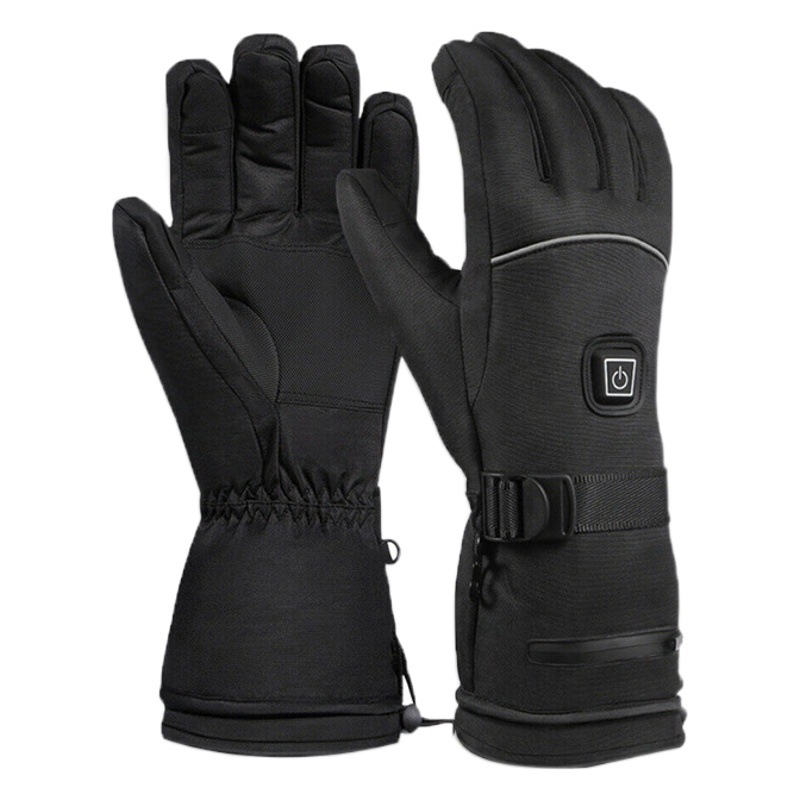 Cross-border Winter Ski Electric Heating Gloves Outdoor Thickened Warm Charging Heating Gloves Riding Heating Gloves Spot