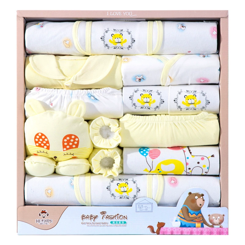 Набор детских комбинезонов (Baby Fashion), новорождённый, 9 предметов, осенние/всесезонные дизайны