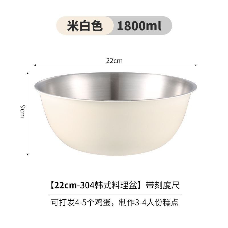 カラフルなベーキング用卵泡立て器、食品グレードの水切り付きキッチンフルーツサラダボウル、目盛り付き生地捏ねボウル、調理用ボウル|undefined