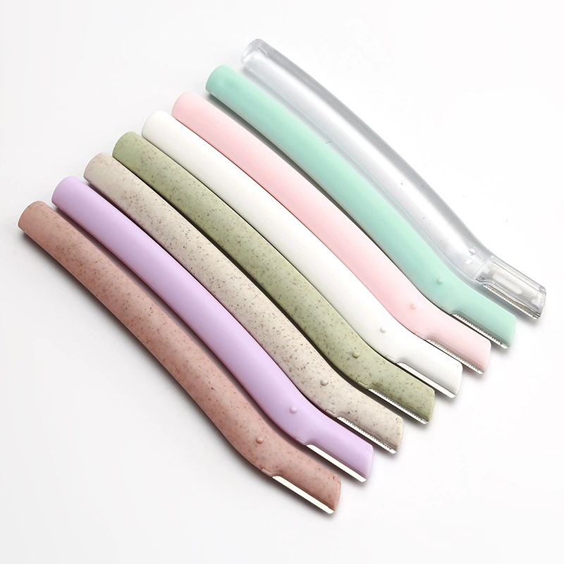 Handheld Razor, stainless steel blade, short-handle compact design, multi-color options