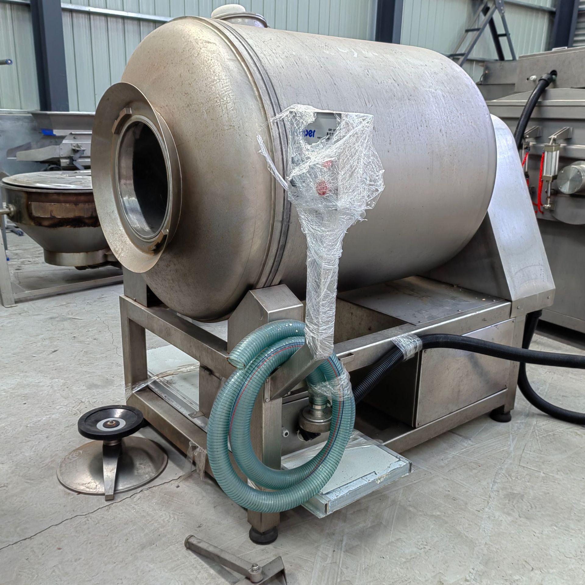 二手机械设备出售A001型真空滚揉机 炊事厨房滚揉机 收售回收