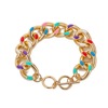 Rainbow chain, trend bracelet, jewelry, suitable for import