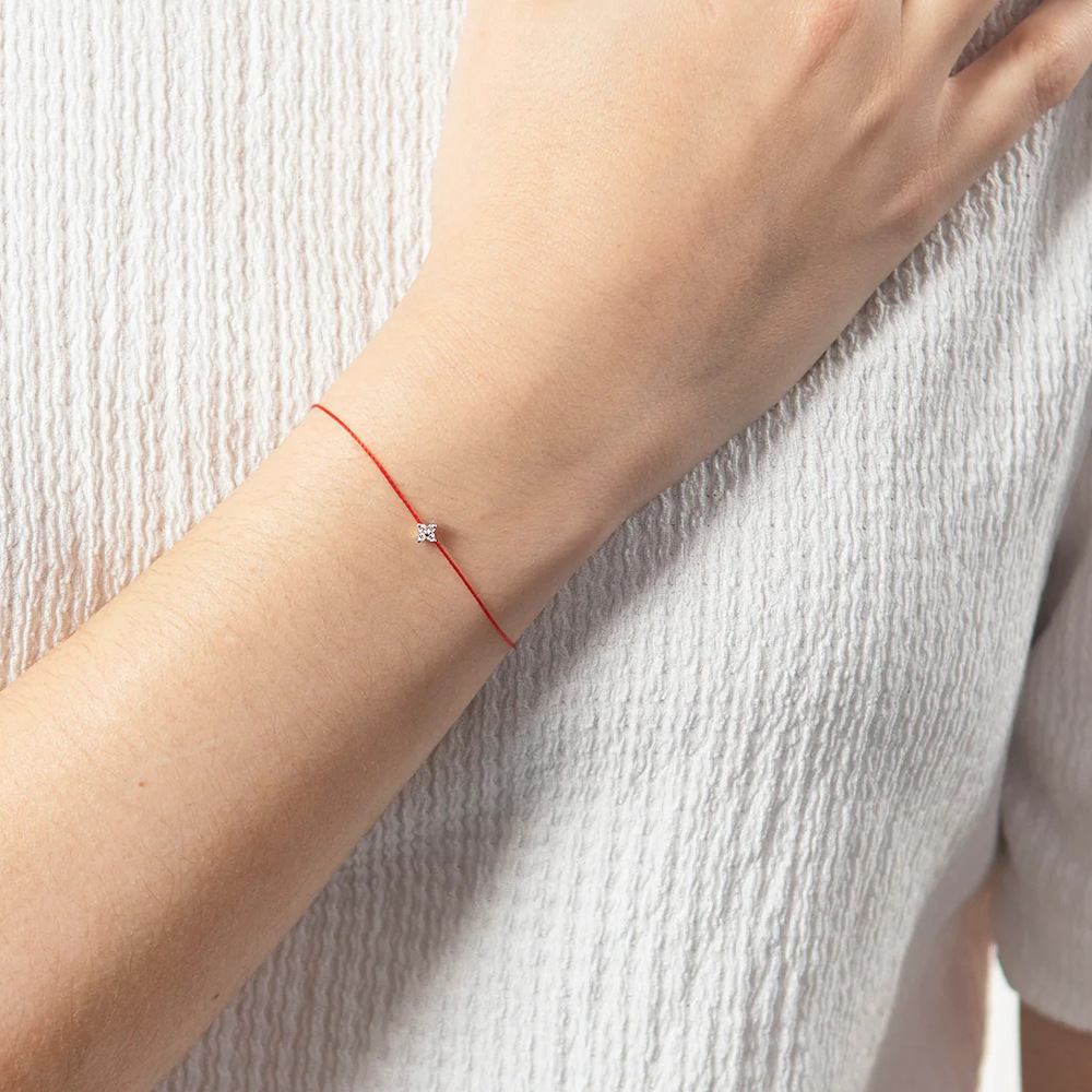 2g Weight Bracelets Classification 1 Piece Quantity Daily Occasion 925 Sterling Silver, rope Material Star Pattern Women's Gender Plating Design Simple Style Style Simple Style Star 925 Sterling Silver Rope String Bracelets Wholesale 10