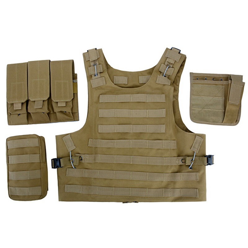 Tactical Amphibious Vest Military Equipment Carrier Vest Outdoor Paintball Shooting Air Gun Body Armored Hunting Vest