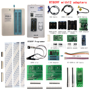 RT809F programmer + PEB-1 expansion board