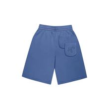 夏季新款潮流字母刺绣针织运动短裤宽松休闲松紧腰拼色男裤男装