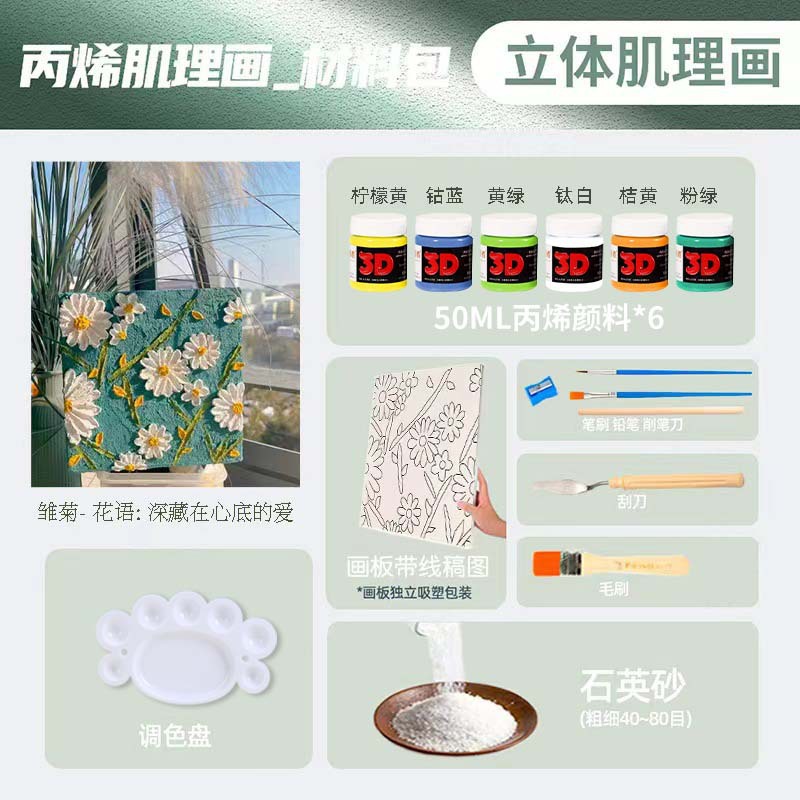 Line draft Daisy 30 * 30cm (full set)