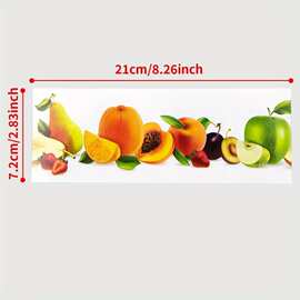 水果图片 透明窗户贴 窗户粘虫板