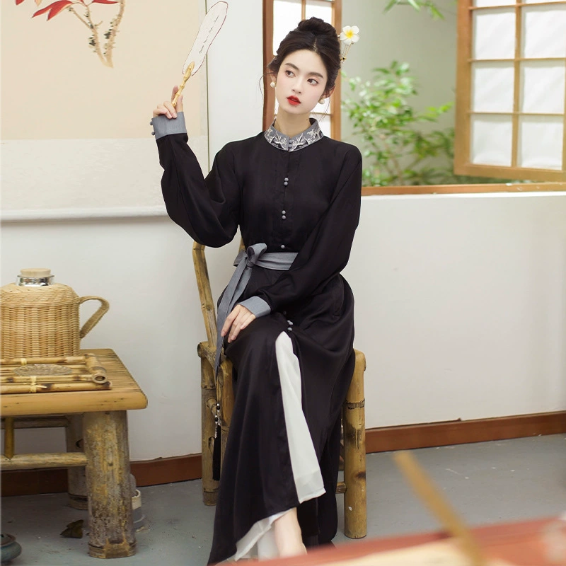 9774 новый китайский стиль женский летний новый Hanfu улучшенное платье cheongsam