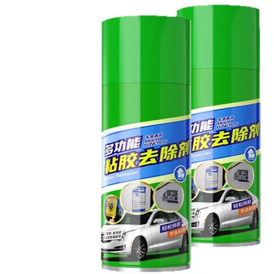 Glass agent, remover, cleaning agent for dissolving adhesive