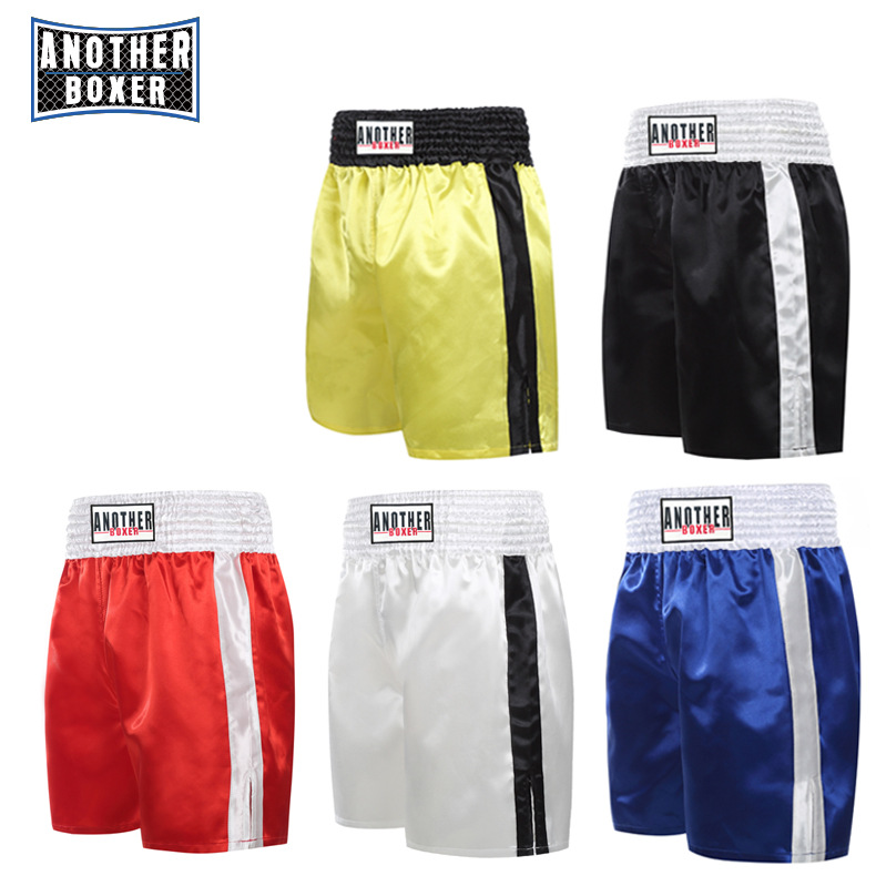 Thai boxing shorts men's and women's sparring suits boxing pants fighting fighting training suits pants can add logo a generation of hair