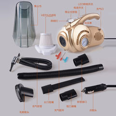 Multi-functional four-in-one car vacuum cleaner, electric tire inflator, high-power air pump, car air pump, gift