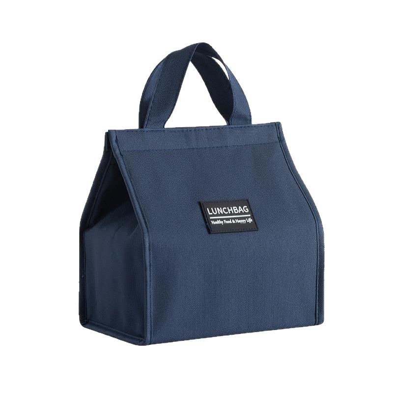Bolsa de almuerzo de aislamiento térmico, bolsa de mano para estudiantes con comida a prueba de agua, a prueba de aceite, bolsa de comidas para trabajadores de oficina, bolsa de aislamiento térmico de aluminio grueso