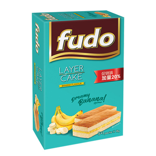 Malaysia Imported Fudo Cake Nutritional Breakfast Snack Cereal Wholesale 108g