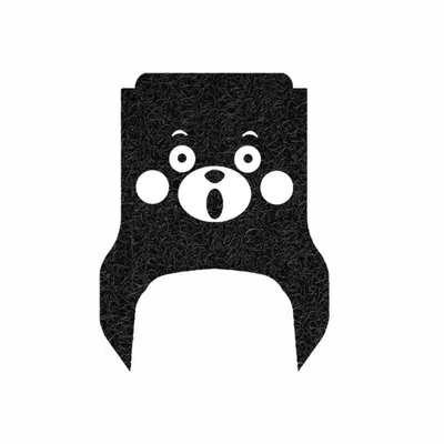 Electric vehicle foot mat electric vehicle foot pedal pad - no-9-nzmz-long-style-little-bear