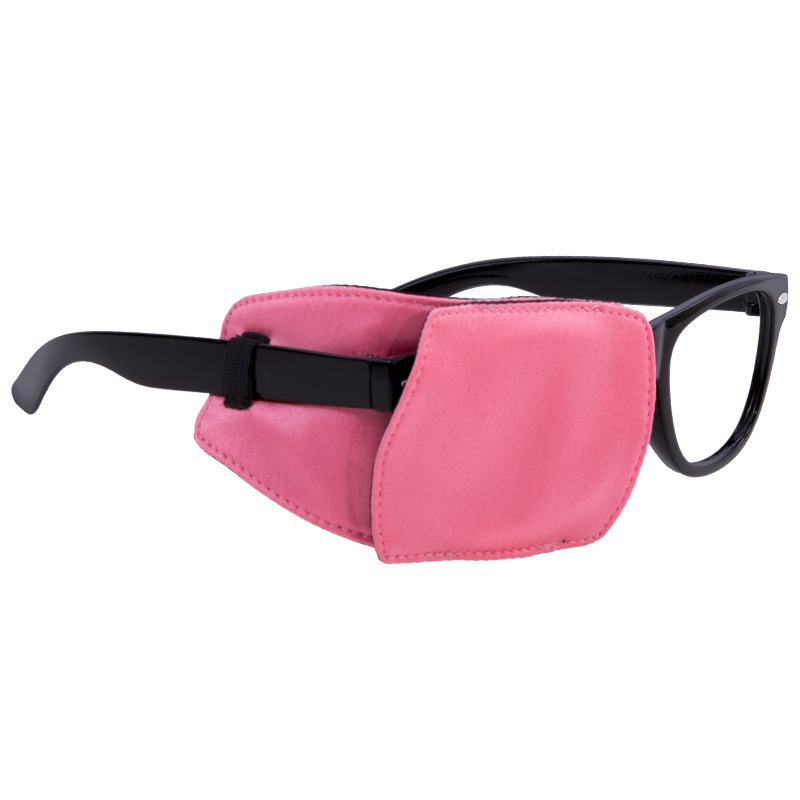 Gran cubierta negro máscara de ojo de los niños monocular estrabismo ambliopía sombreado formación corrección bloqueo parche ocular protección ocular