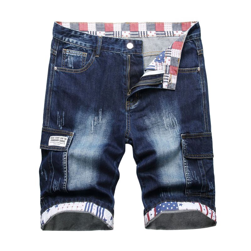 Original European and American Style Fashion Tooling Men's Jeans