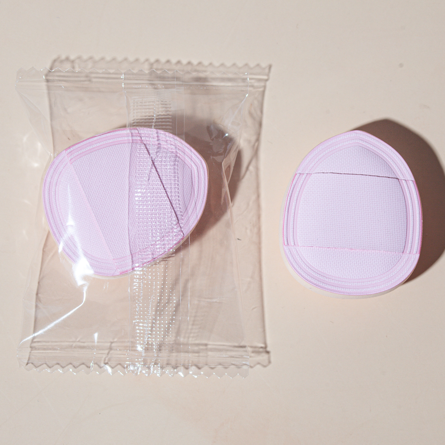 Dedo marshmallow pulgar polvo mini almohadilla de aire polvo de base líquido especial almohadilla de aire esponja seca y húmeda almohadilla de aire de doble uso