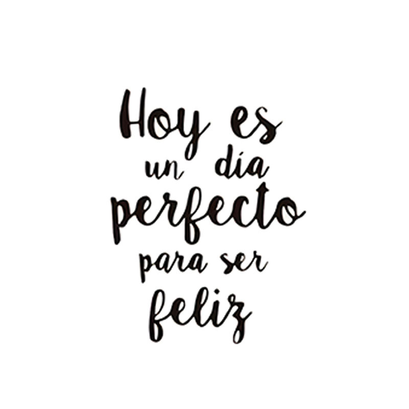Día perfecto Estilo nórdico pegatinas de pared letras inglesas pegatinas transfronterizas e-commerce generación AliExpress