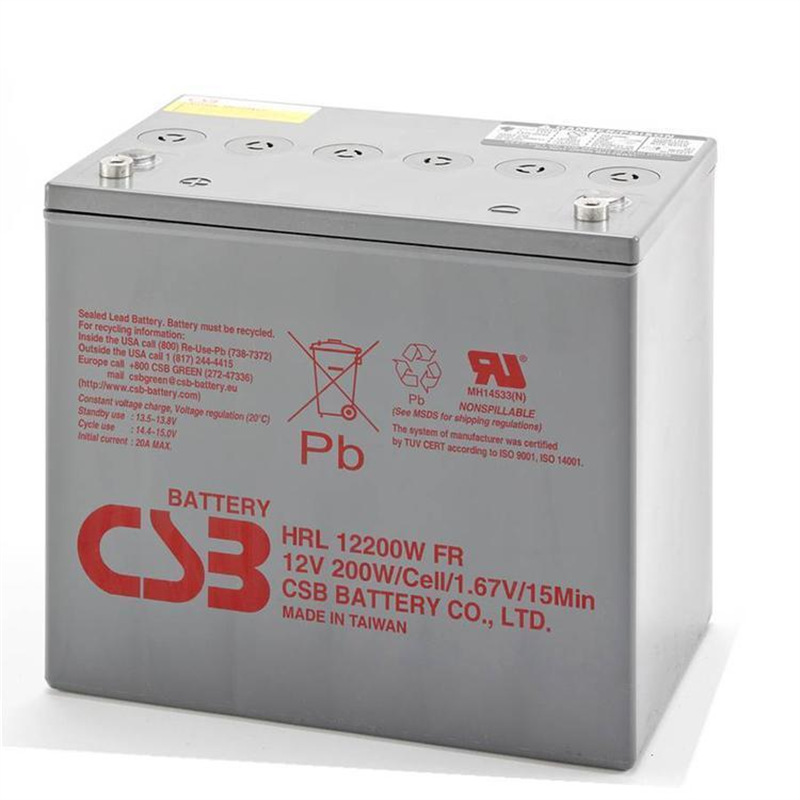 CSB蓄电池HRL12330W较宽的温度使用范围12V330W