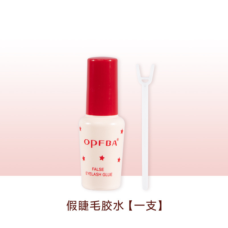 Pegamento de pestañas oppoba pegamento de pestañas postizas para estudiantes pegamento de fijación suave de párpados dobles pegamento invisible líquido ocular al por mayor