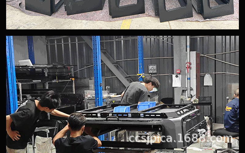 Jac T6/T8/T9 Rear Box Cover Three-Door High Cover Rear Bed Cover Canopy Off-Road Pickup Truck Modification Parts