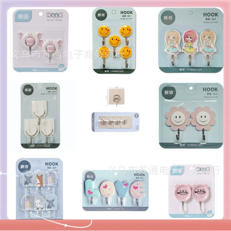 ✅X липкий крючок оптовая креативный крючок пластиковый крюк скандинавский минималистский липкий крюк для двери заднего кухонный крюк