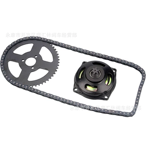 Mini motosiklet hissələri 47/49cc iki taktlı dişli lövhə zəncir ulduz çarxı T8F