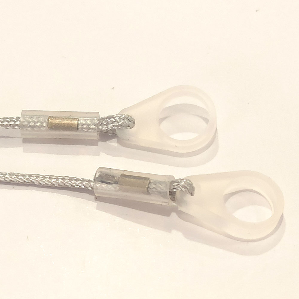 Niños a prueba de pérdida de la cuerda a prueba de pérdida de la cuerda para ancianos un solo oído auriculares cubierta especial clip de fijación al por mayor