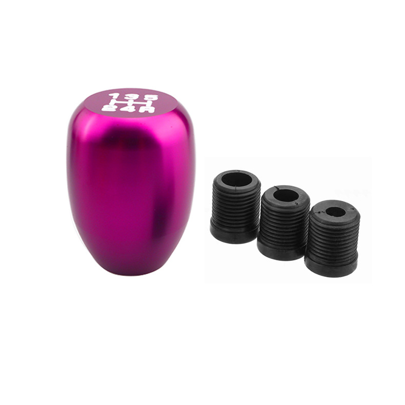 Automobile aluminum water drop with gear manual aluminum alloy manual transmission 6-speed gear head pulsator head variable speed shift lever