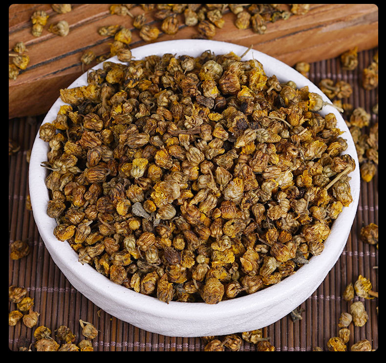 Wild Chrysanthemum Flower (Chrysanthemum indicum) — Dried Ye Ju Hua Herbal Tea, 500g preparation