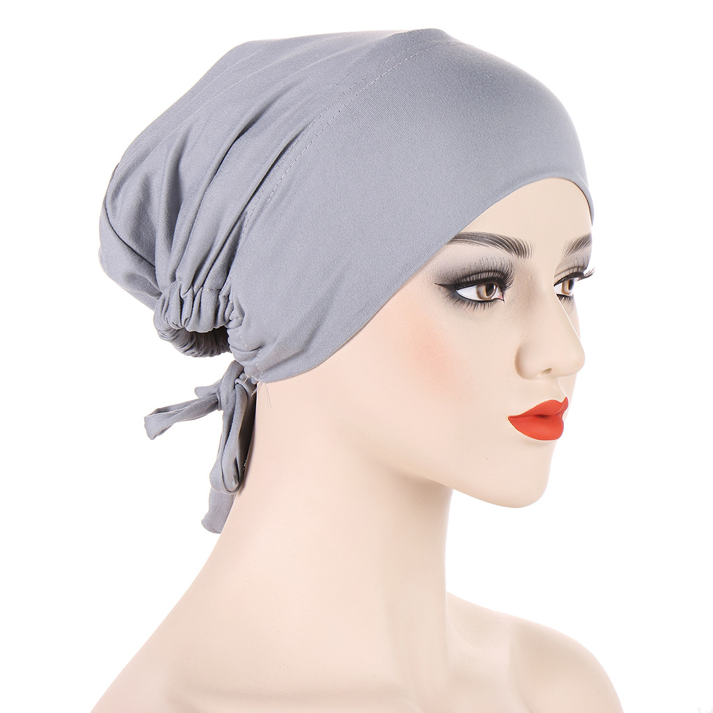Women's Simple Style Solid Color Eaveless Beanie Hat display picture 4