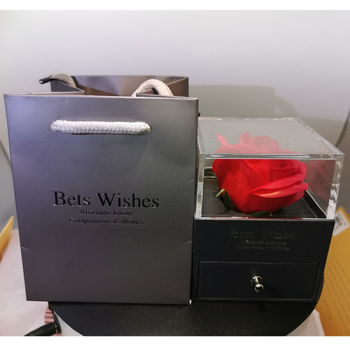 Packaging box, ring box, necklace box, bracelet box, eternal flower box, factory direct supply