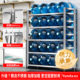Stainless Steel Kitchen Storage Rack Multi-functional Floor-standing Shelf Multi-layer Storage Household Shelf Storage Goods Shelf
