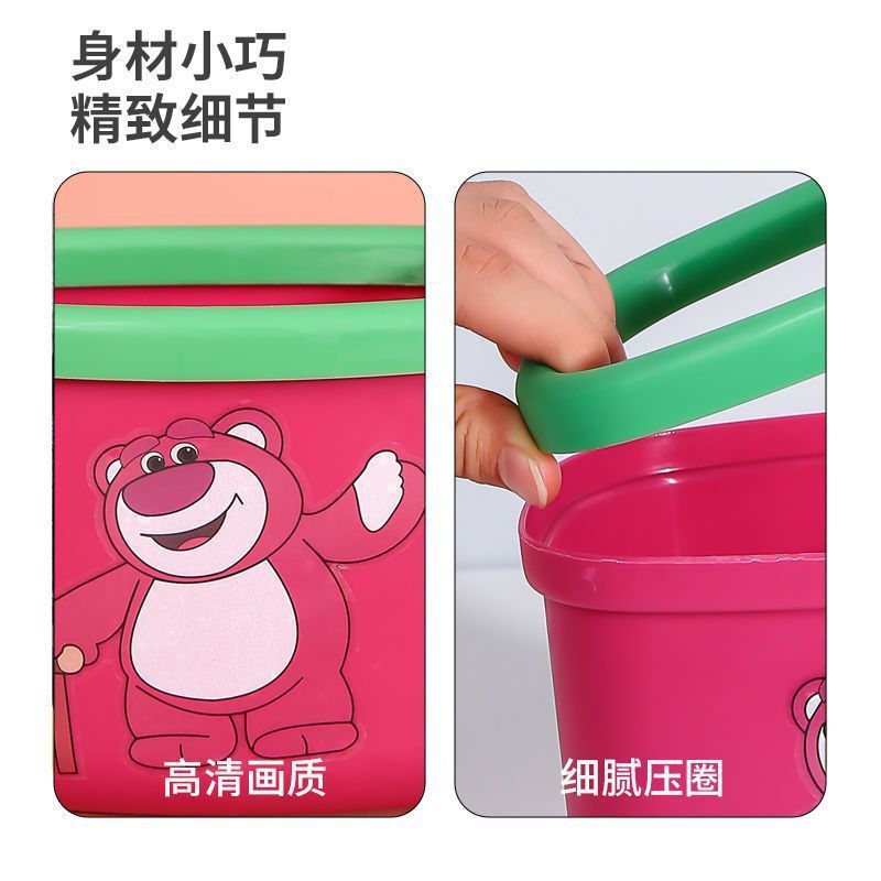 デスクトップイチゴクマゴミ箱漫画ホームルームリビングルームミニ小型クリエイティブ寮寝室厚くてかわいい|undefined