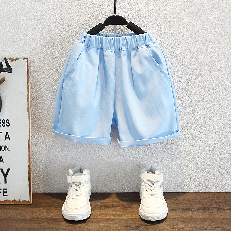 8142 Traje de verano para niños 2025 Nuevo estilo Camisa de manga corta de moda para niños Pantalones cortos Ropa de bebé de dos piezas de moda