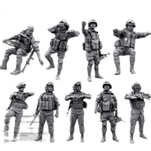 1/35 Scale Die Cast Resin Figure Model Assembly Kit Russian