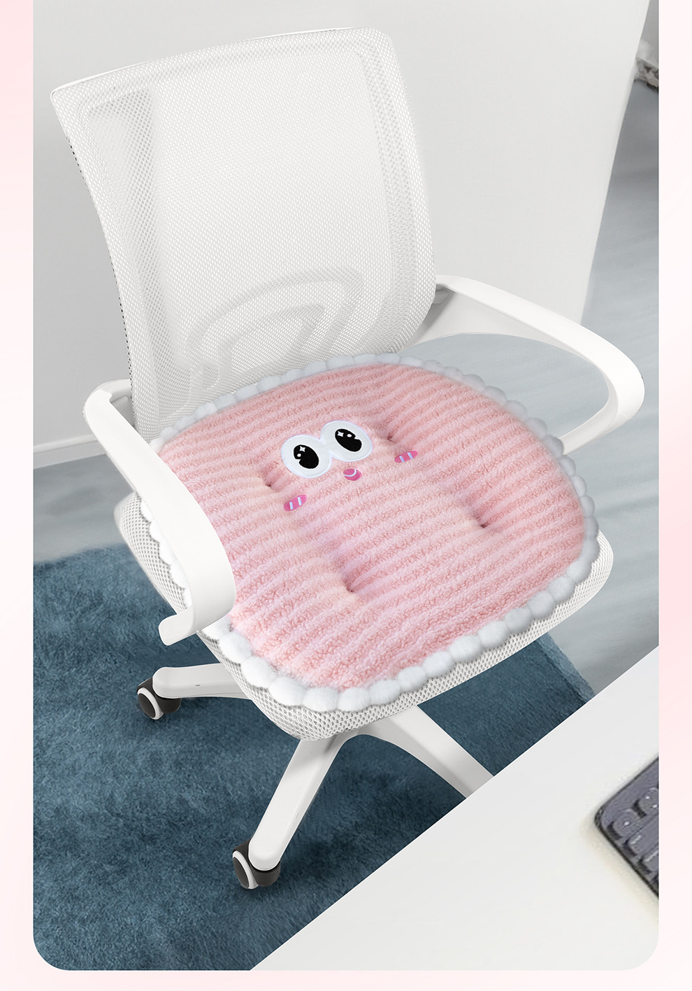 New plush car seat cushions, seat covers, and pillows for car seats