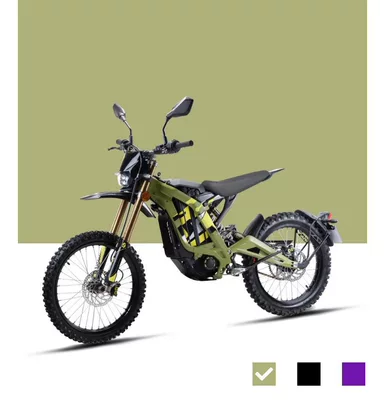 Elektrikli motosikletlər, Surron HyperBee adult - 26-models-of-light-bee-green-3c-version