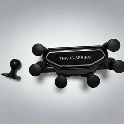 Car Phone Holder Base Perfplant seat - 17mm-original-full-metal-ball-head-one-set-one-black-6-point-bracket