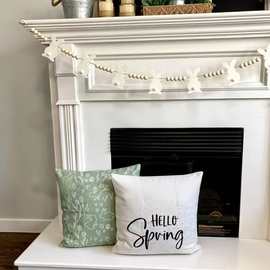 跨境专供 复活节派对装饰拉旗Happy Easter兔子花朵聚会横幅