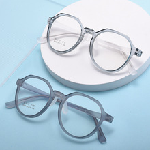 TR90无螺丝眼镜架超轻小脸眼镜框 复古橡胶漆眼镜架 弹性漆眼镜框